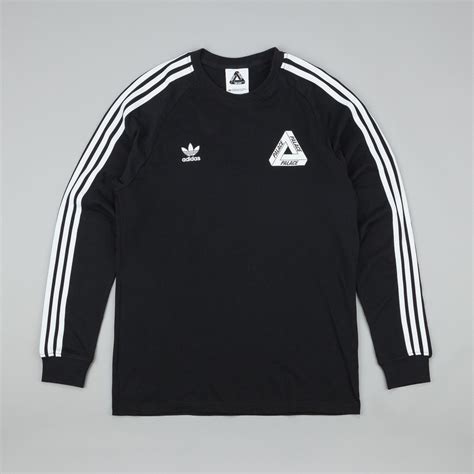 adidas x palace long sleeve t-shirt black fake|Palace x adidas: Apparel, Accessories & More .